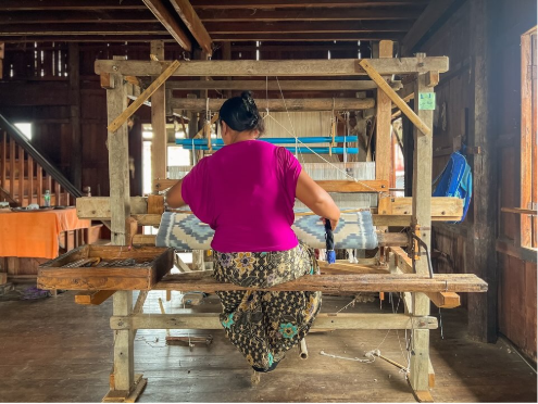 Traditional Weaving in Myanmar